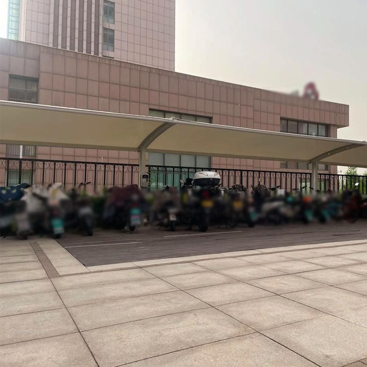 孙吴县膜结构电动车棚