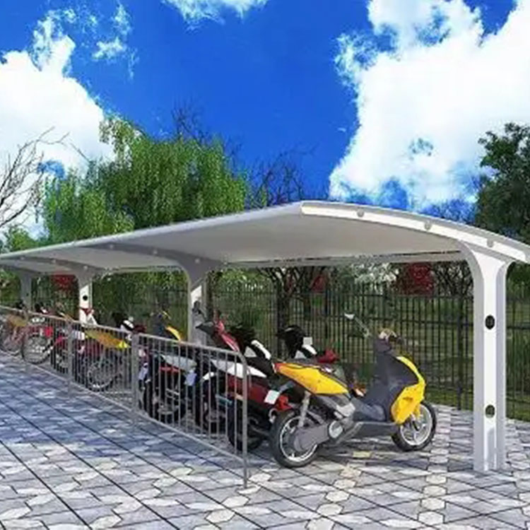 孙吴县膜结构电动车棚